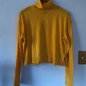 Mustard yellow turtleneck from H&M